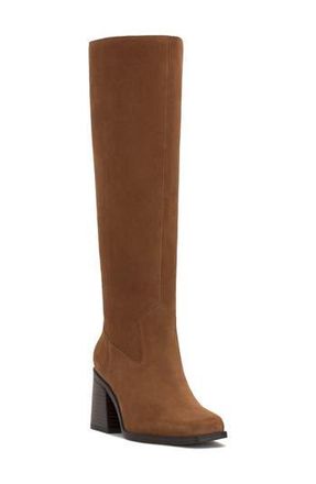 Vince Camuto Sangeti Knee High Boot in Burnt Sugar Verona at Nordstrom Rack, Size 10 Regular Calf