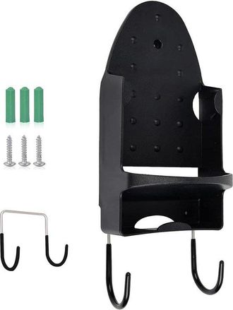 OEM Soporte De Pared Para Tabla De Planchar El&eacute;ctrica - Estante Para Ba&ntilde;o - Ancho M&aacute;ximo De 5 Pulgadas - Tabla De Planchar Negra