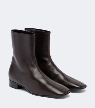 The Row Botines Cindy de piel