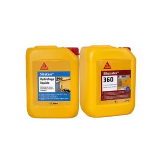 Sika Sika - Masonry Pack Cem Liquid Water Repellent 5l Latex 360 Bonding Resin - 5l