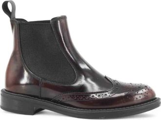 Frau Dames, Schoenen, Rood, Maat: 39 EU Leer