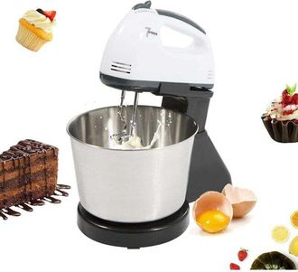OEM Mini Batidora Profesional Silenciosa De 100 W, Amasadora De Masa, Batidora De Reposter&iacute;a S&oacute;lida, M&aacute;quina De Cocina Multifuncional Con Taz&oacute;n De 2 L, Ba