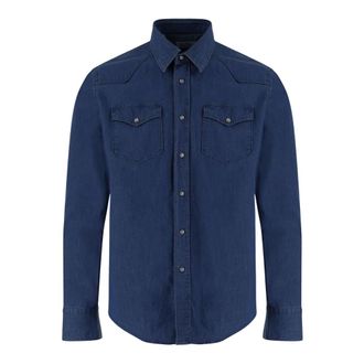 Alessandro Gherardi Heren, Overhemden, Blauw, Maat: 3XL Katoen