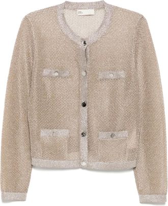 Tory Burch Cardigan Kendra - Toni neutri