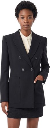 Chlo&eacute; Black Peaked Lapel Blazer