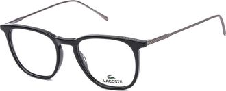 Lacoste Demo Square Mens Eyeglasses L2828 001 50