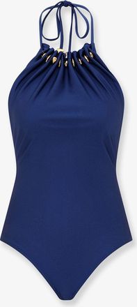 Zimmermann Costume intero Aster in nylon lucido con dettaglio perline - ZIMMERMANN - gender_Woman
