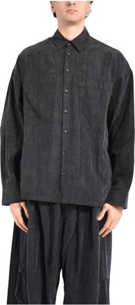 Andrea Ya'aqov Casual Shirts, male, Black, Size: M Formal Shirts