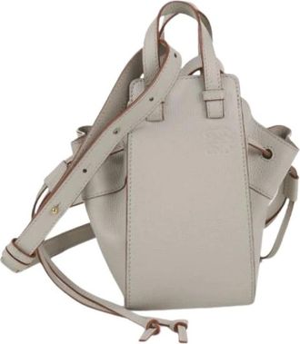 Loewe Pre-owned Bucket Bags, female, Gray, Size: ONE SIZE Pre-owned Bucket Bag