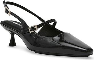 Anne Klein Tyra High Womens Heels Black Patent : 9.5 M, Synthetic