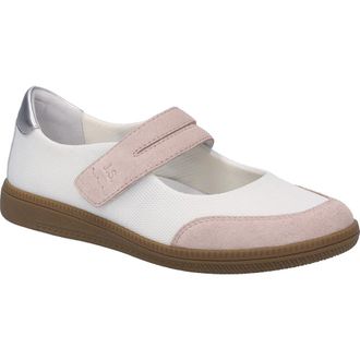 Josef Seibel Jolene Mixed Media Mary Jane Sneaker in Pink Suede at Nordstrom, Size 11-11.5Us