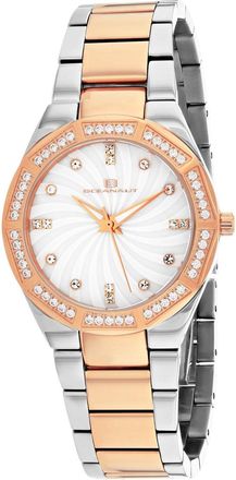 Oceanaut Womens Athena White mother of pearl Round 35mm