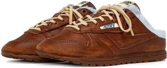 Autry Windspin Super Vintage Mule Sneaker in Brown /Azure at Nordstrom, Size 11Us