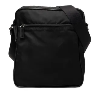 Prada Pre-owned Prada Tessuto Zip Top Crossbody Mens KDPAQM5R8S0XMB4E