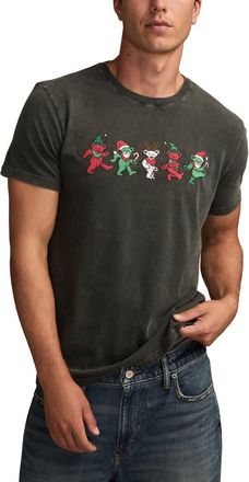 Lucky Brand Grateful Dead Bears Cotton Graphic T-Shirt in Raven at Nordstrom, Size X-Large