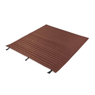 HAY Palissade Quilted Cushion f&uuml;r Lounge Sofa, iron red