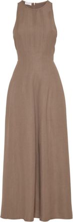 Brunello Cucinelli Light Brown Linen dress