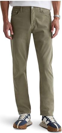 AG - Adriano Goldschmied Everett Slim Straight Pant Mens Casual Pants Dusty Sage : 40 34, Cotton/Elastane