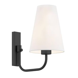 Netlighting Safiano Wall Lamp With Shade White Black