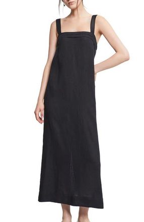 ottod'Ame Linen Long Dress in Black at Nordstrom, Size 42 It
