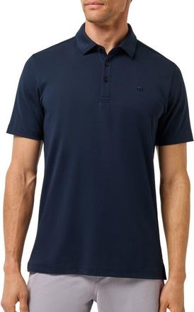 Travis Mathew Warm Skies Polo in Total Eclipse at Nordstrom, Size Xx-Large
