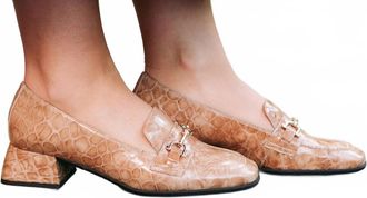 Wonders Womens Fleur 03 Loafers In Taupe