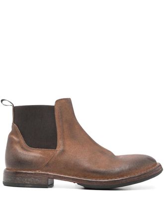 Moma leather boots - Bruin