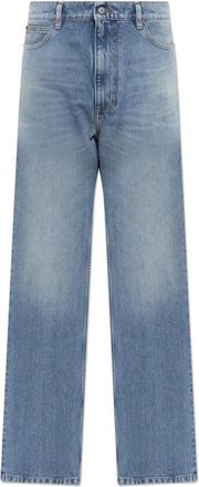 Maison Margiela Straight-leg Jeans - Heren - Regular Fit Jeans - Blauw - W32 - Katoen - Jeans