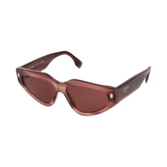 Fendi Sunglasses, female, Brown, 54 MM, Stylish Sunglasses Fe40163U 74s