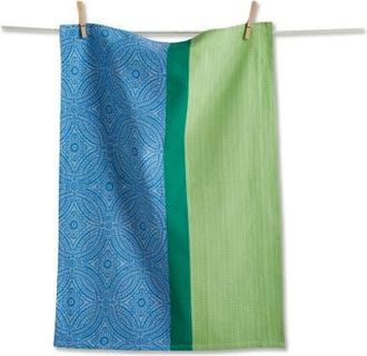 Tag Jacqura Remi Jacquard Tea Towels Multi Pack for Kitchen in Blue at Nordstrom