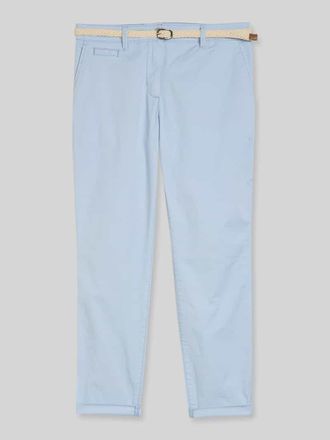 Tom Tailor Slim Fit Chino aus Baumwoll-Mix in Hellblau, Gr&ouml;&szlig;e 34/32