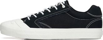 Anta Life Series Sneakers Canvas Low Black White 112228077S-2