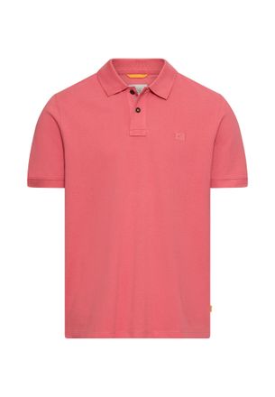 Camel Active Poloshirt CAMEL ACTIVE, Herren, Gr. 4XL, faded rot, Piqu&eacute;, Obermaterial: 100% Baumwolle, unifarben, normal h&uuml;ftbedeckend, Rundhals, B&uuml;ndchen, Shirts P