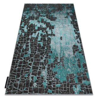 RugsX RugsX De Luxe Rug in Green | Size: 140 cm x 190 cm