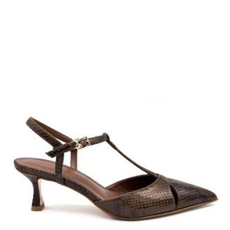 Sergio Levantesi Pumps, female, Brown, Size: 7 US T-bar Pump