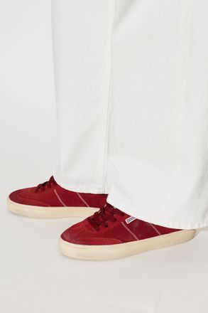 Golden Goose Soul Star Sports Shoes, Womens, Red