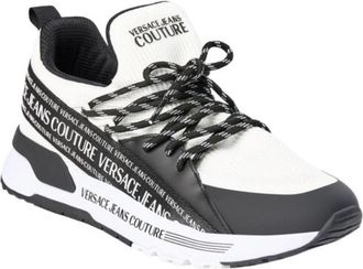 Versace Jeans Couture Stijlvolle Sneakers - Heren - Sneakers - Wit - 39 EU - Polyester - Schoenen