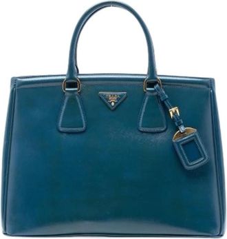 Prada Pre-owned Handbags, female, Blue, Size: ONE SIZE Pre-owned The Parabole
