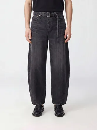 sacai Wide-Leg Baggy Denim Jeans