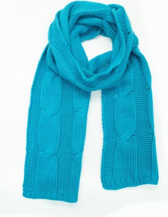 Portolano Chunky scarf with cables