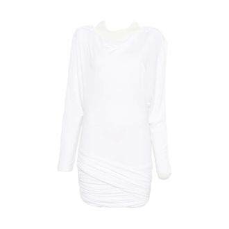 CHRISTOPHER ESBER Dames, Jurken, Wit, Maat: XS Viscose