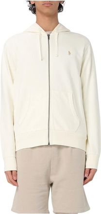 Polo Ralph Lauren Heren, Sweatshirts & Hoodies, Beige, Maat: XL Fleece