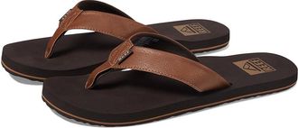 Reef Twinpin Mens Sandals Brown : 11 D - Medium, Synthetic