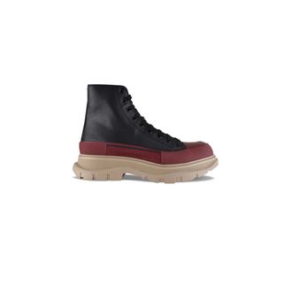Alexander McQueen Schoenen, Heren, Zwart, 43 EU, Leer, Tread Slick Boot