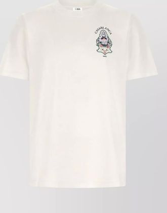 Casablanca organic cotton printed t-shirt