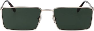 Lacoste Icons Metal Rechthoekige Bril - Heren - Zonnebrillen - Veelkleurig - 56 MM - Accessoires