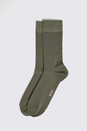 Moss Sage Herringbone Socks