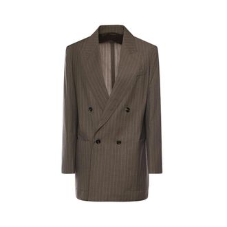 Max Mara Blazers, female, Brown, Size: 2XS Acciaio Blazer