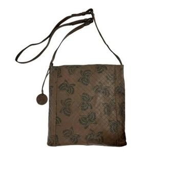 Bottega Veneta Pre-owned Cross Body Bags, female, Brown, Size: ONE SIZE Pre-owned Leather Crossbody Bag