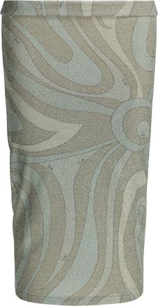 Pucci Falda midi Pucci Marmo Lam&eacute;